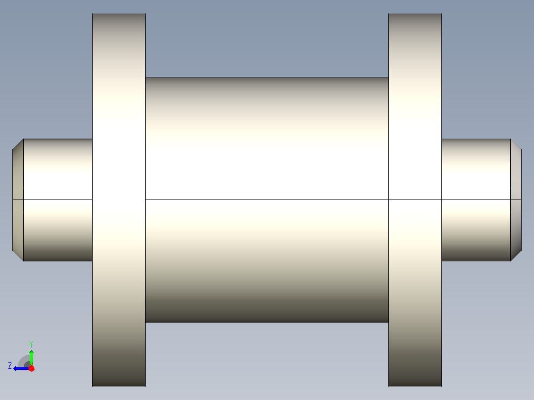 链条零件右视图