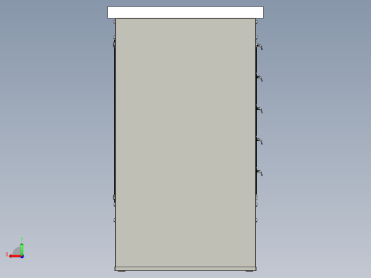 5抽屉工作台workbench-1-3-metre-with-5---sw后视缩略图