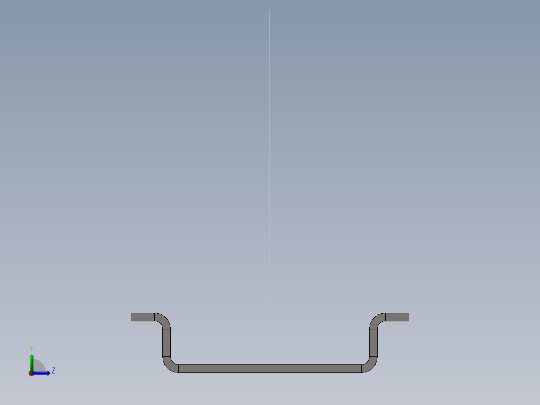 标准导轨左视图