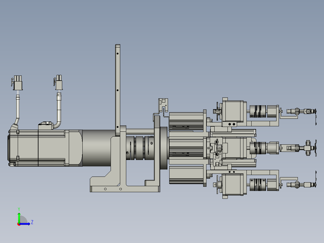 0529取料模组左视图