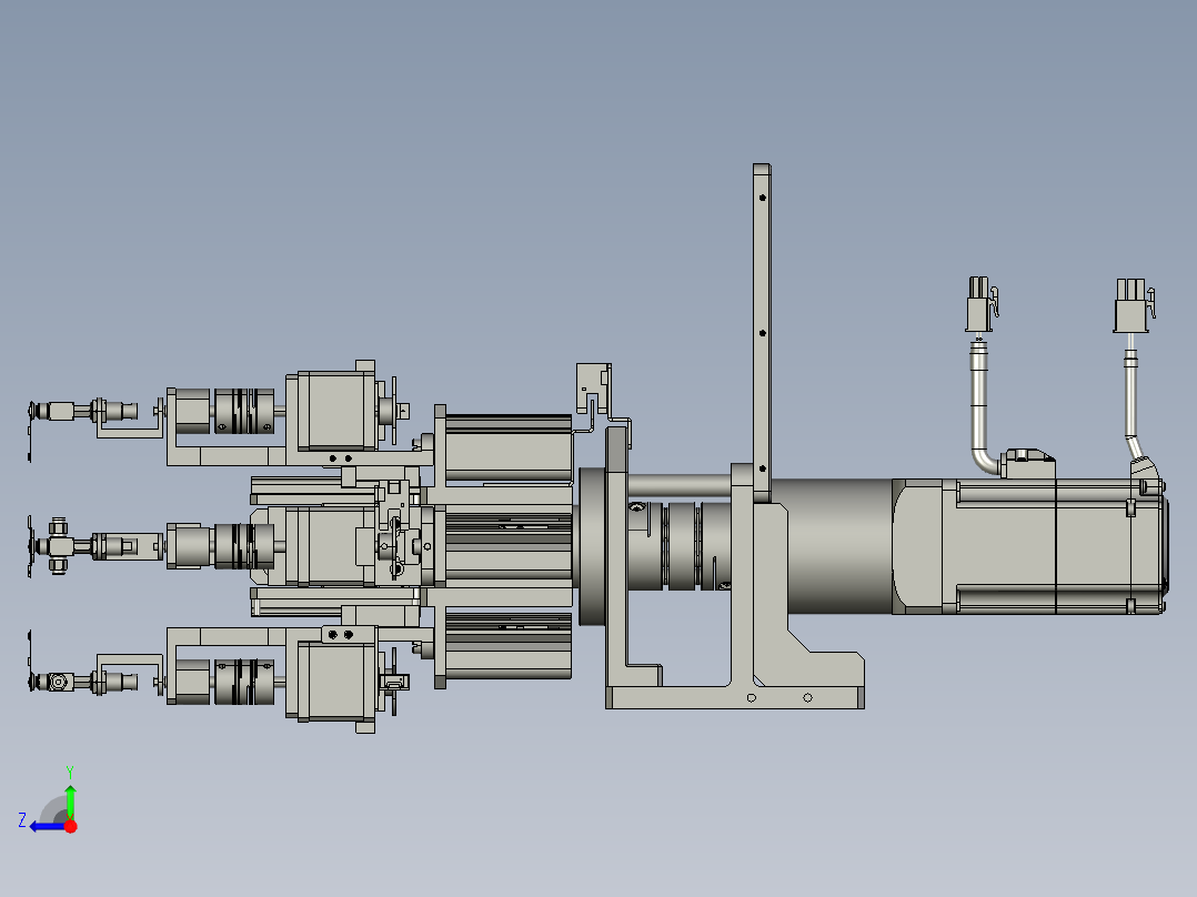 0529取料模组右视图