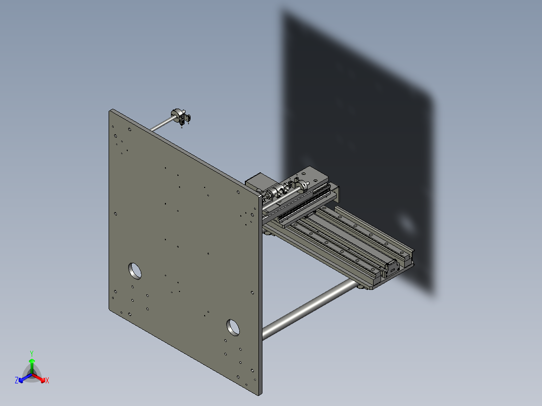 SFTJ-01-龙门机构正等轴测图