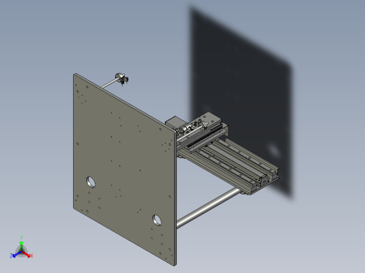 SFTJ-01-龙门机构正等轴测缩略图