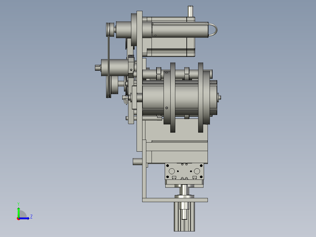 160308-00-00-贴标机主体左视图