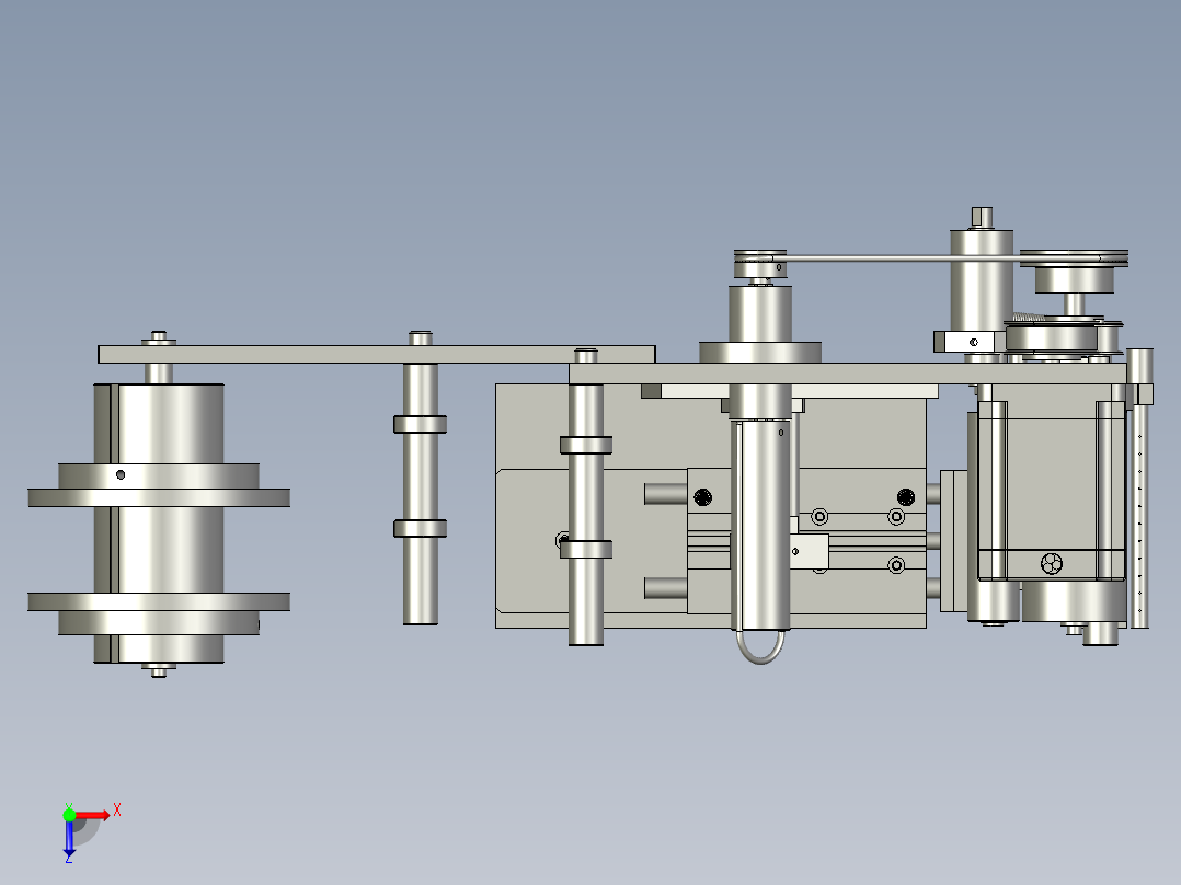 160308-00-00-贴标机主体俯视图