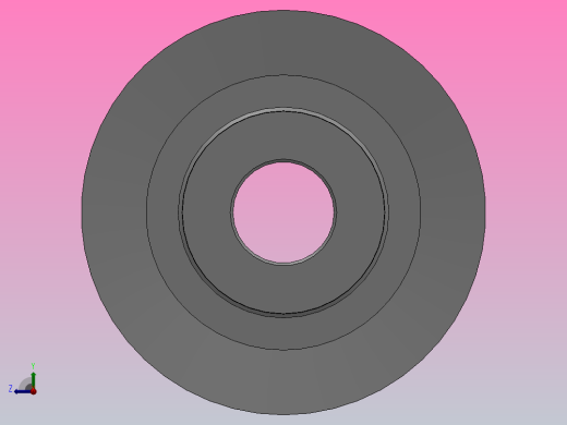 小凸缘型梯形齿同步带轮MXL型_SMXLDC-26-025-dc6-A右视缩略图