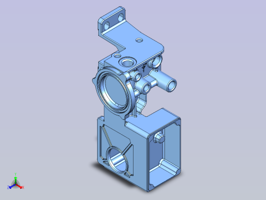GEN泵座模型正等轴测缩略图