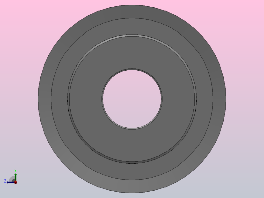 带顶丝圆孔标准型圆弧形齿同步带轮5GT型_S5GTHT-18-12-dt10-A右视缩略图