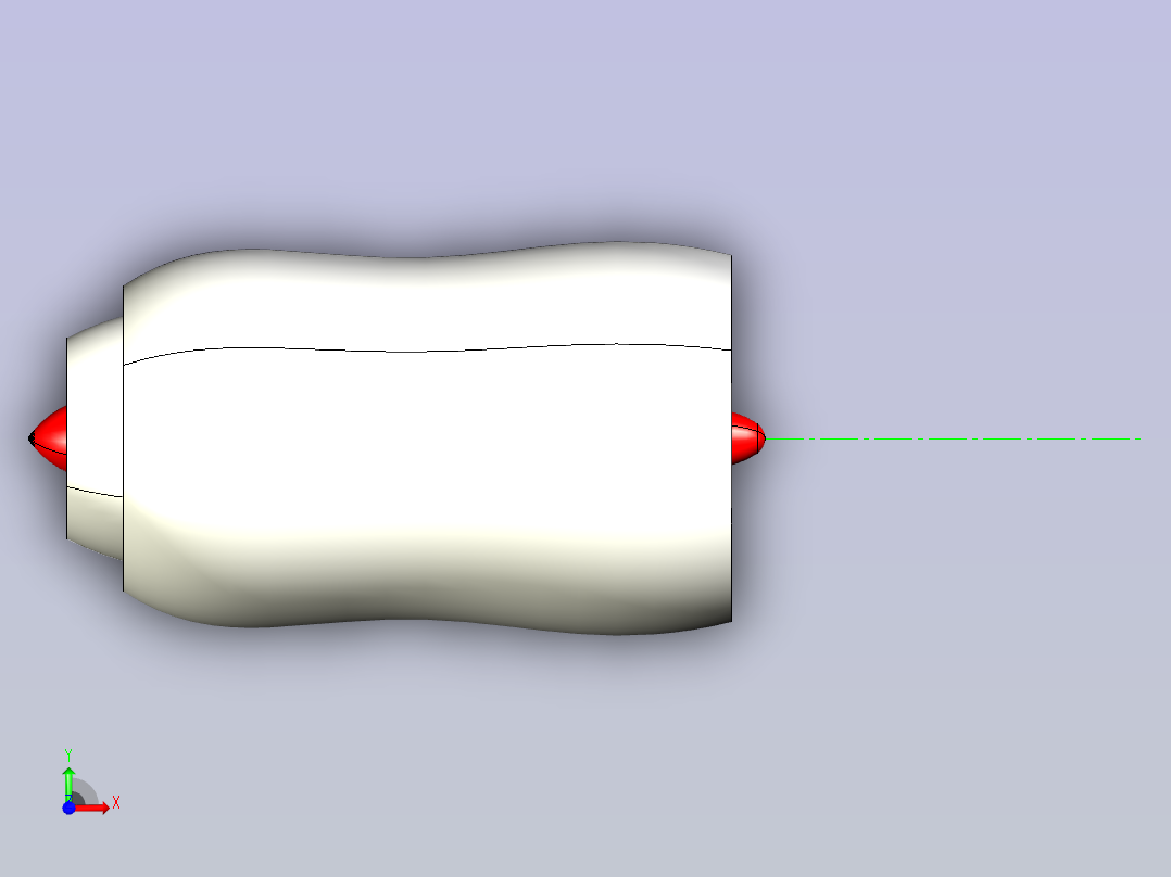 喷气发动机_Catia-V5前视图