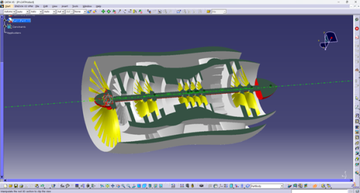 喷气发动机_Catia-V5缩略图