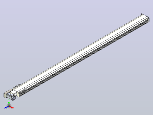 皮带直线轴半封闭可选导轨TPA-HNB-140D-120-L2300-ML-C-P40-N3