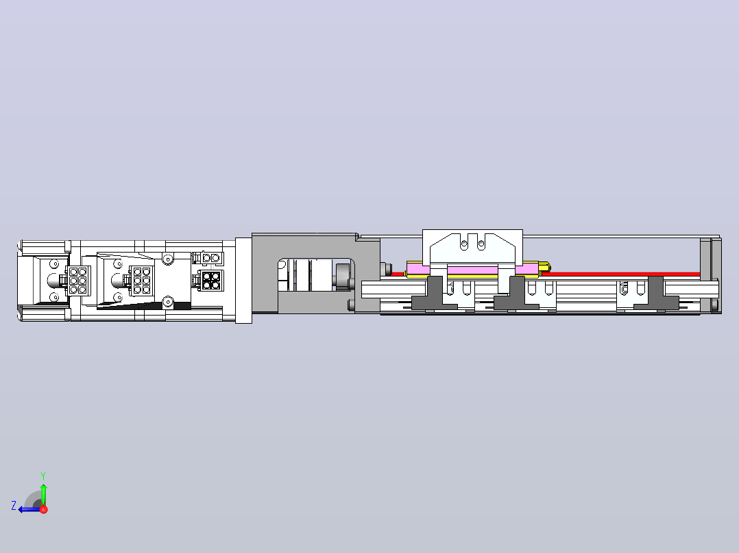 KK模组KK50-150A1-F0 行程67mm右视图