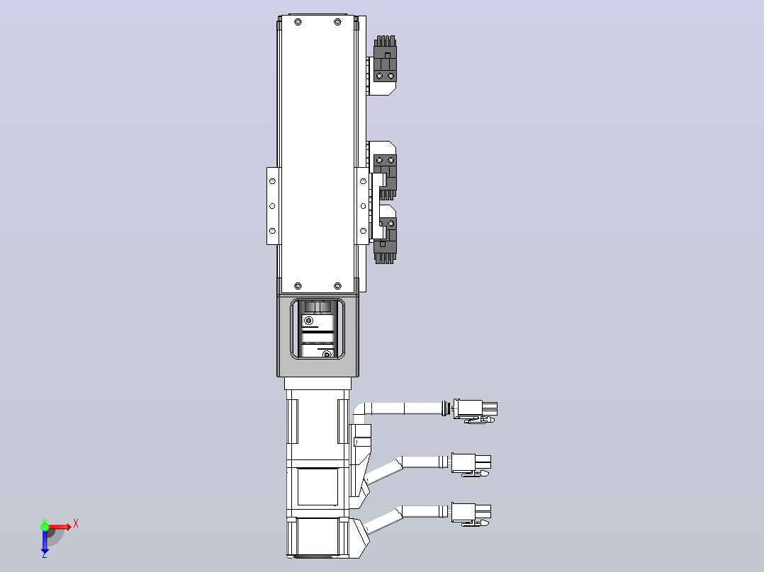 KK模组KK50-150A1-F0 行程67mm俯视图