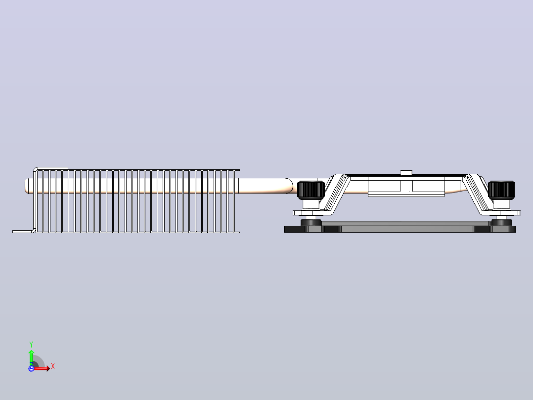 HTS1155LP散热器前视图