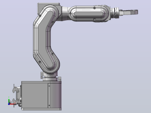 机械臂模型 sw+cad