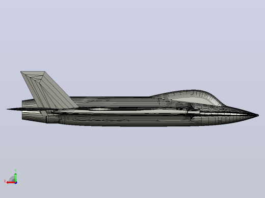 Lockheed Martin F-35 Lightning II飞机后视缩略图
