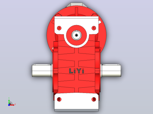 NMRV150蜗轮蜗杆减速机[RV150-E-80-3kW-A1-SZ]前视缩略图