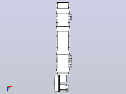 皮带直线轴双滑块型TPA-GCBS-120-P70-L75-QL-M20-N3俯视缩略图
