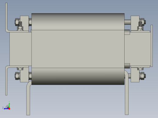 ACLSG-800三相干式进线电抗器三维模型202011右视缩略图