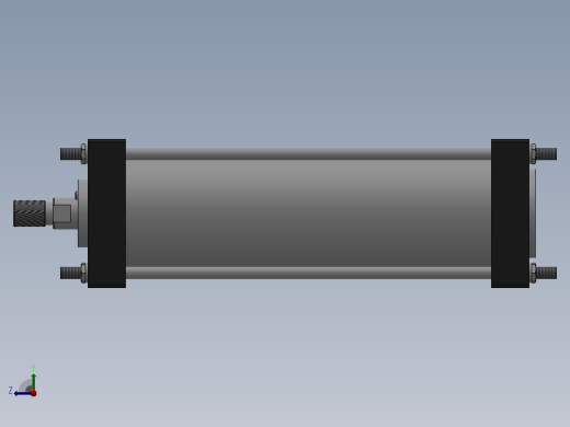 QGA、QGAI系列气缸[QGA-SD 125×300-SD]右视缩略图