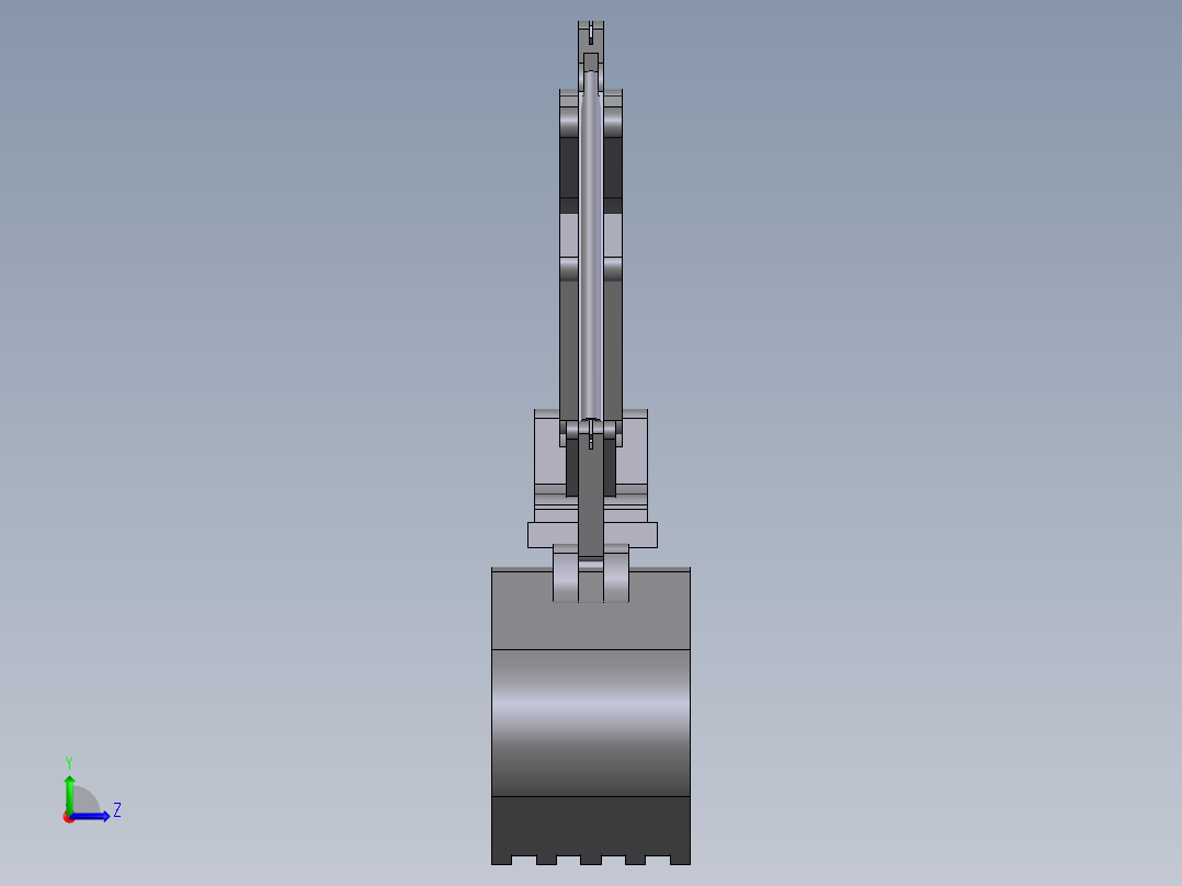 WY100液压履带挖掘机总体及工作装置设计及运动仿真(sw+说明书+cad)左视图