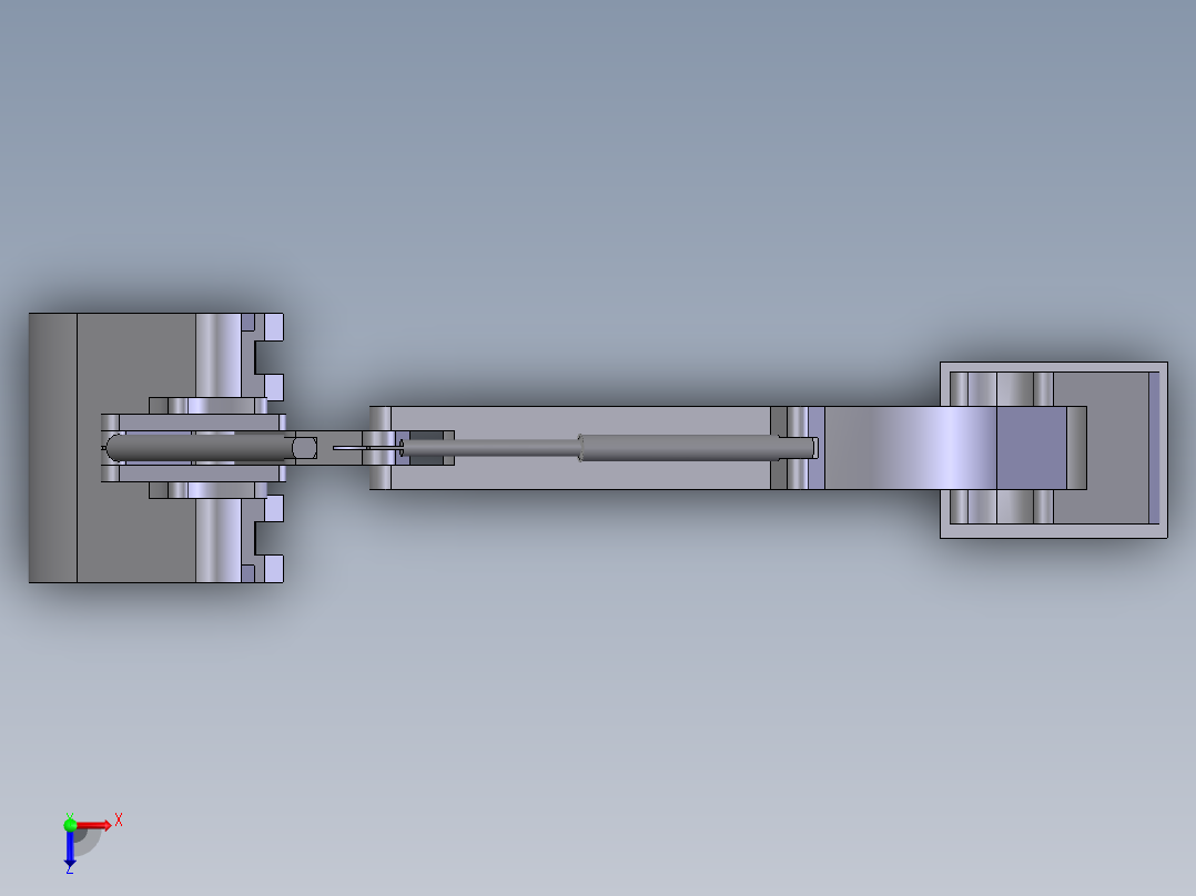 WY100液压履带挖掘机总体及工作装置设计及运动仿真(sw+说明书+cad)俯视图