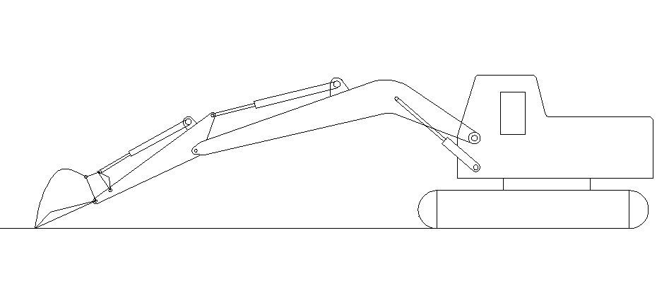 WY100液压履带挖掘机总体及工作装置设计及运动仿真(sw+说明书+cad)