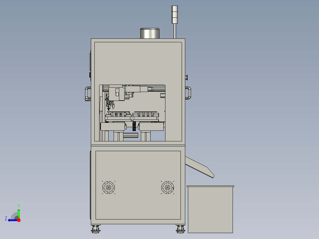 激光分板机 右视图