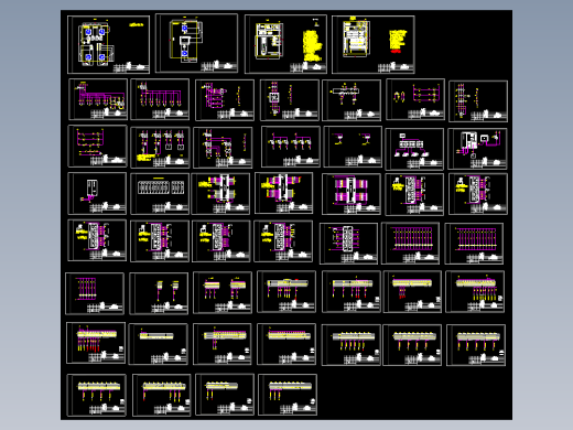 3万风量蓄热式焚烧炉氧化炉RTO电气图纸RTO蓄热燃烧设备电气原理