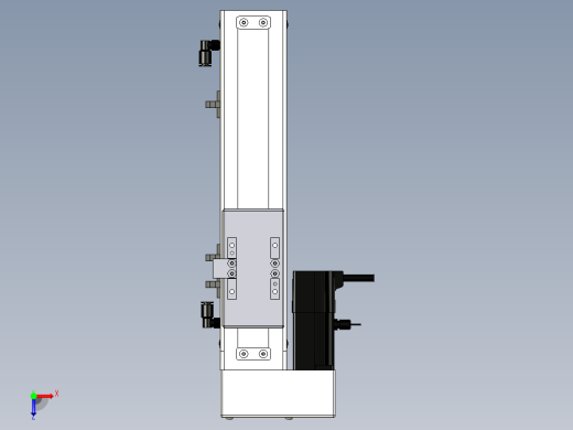 Toyo东佑达直线模组-ECH6-150-BL俯视缩略图