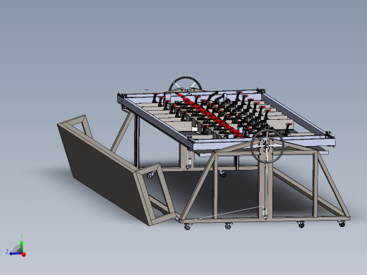 机翼装配工作台