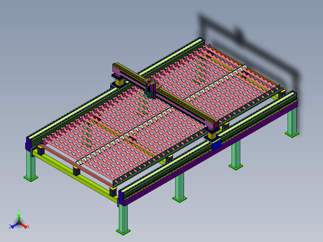槽钢工字钢型钢等离子切割机
