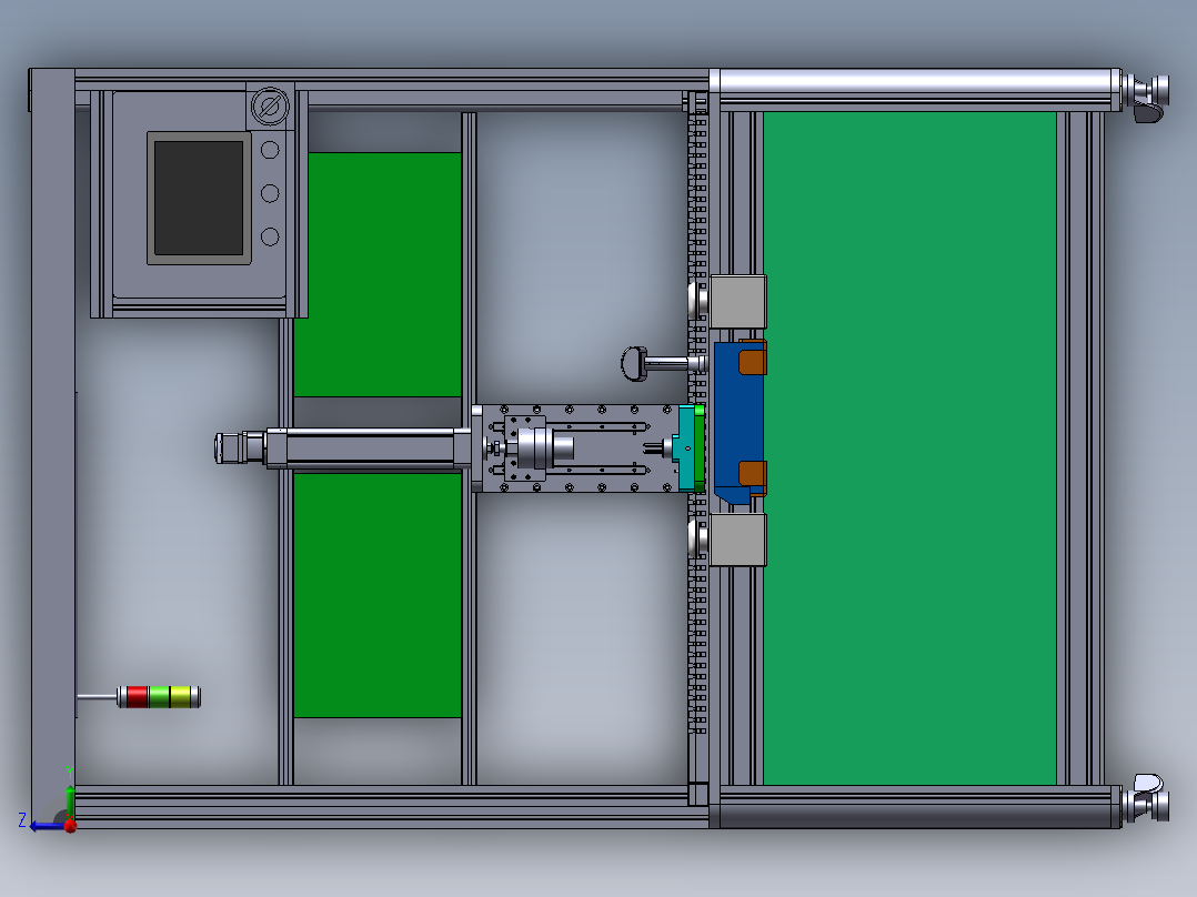 ST20-EVP产品轴承压装机右视图