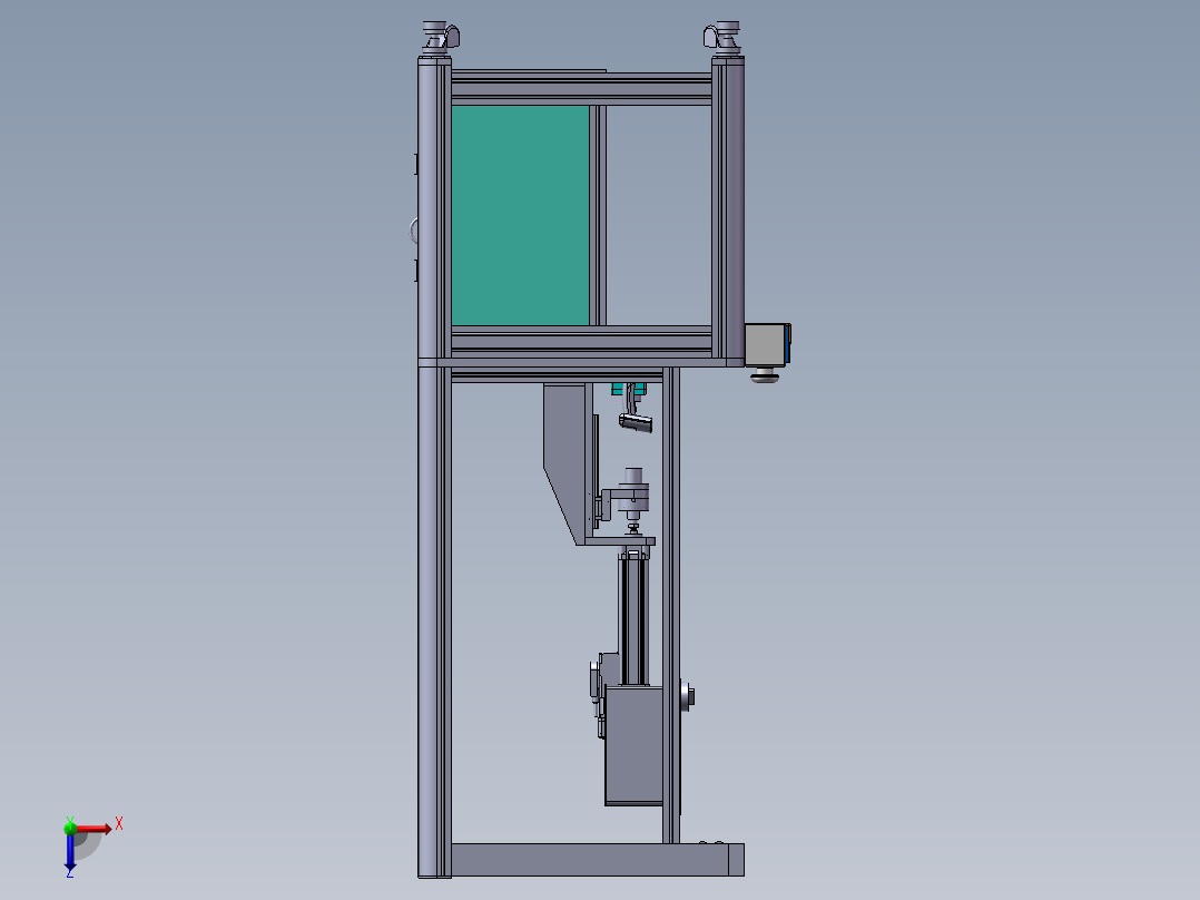 ST20-EVP产品轴承压装机俯视图