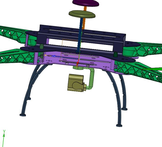 碳纤维折叠便携式跟拍无人机