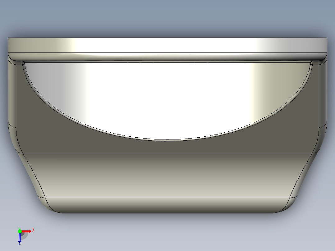 鎖(內三角形)5572-3D多系列多零件图纸模型俯视图