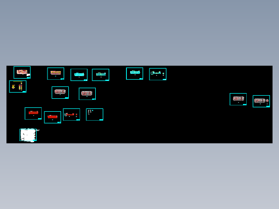 【8层】9405.47平米一字型框架办公楼施工组织设计（含建筑图、结构图、计算书）