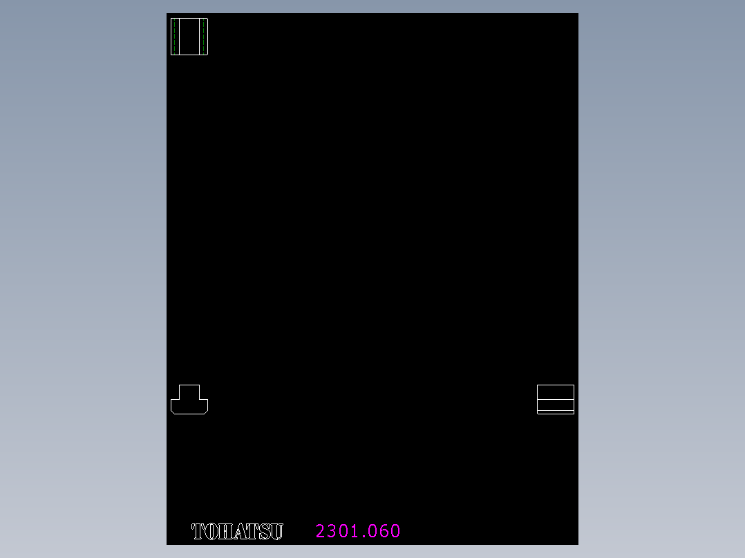 T 螺帽(B)2301-2D多系列多零件图纸模型