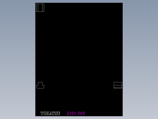 T 螺帽(B)2301-2D多系列多零件图纸模型