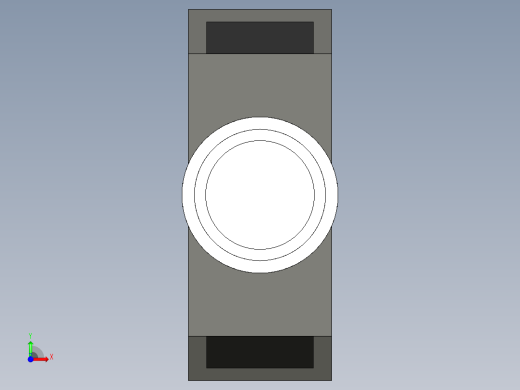 基恩士CA-CN1_3_5_10_17_kc图纸模型前视缩略图