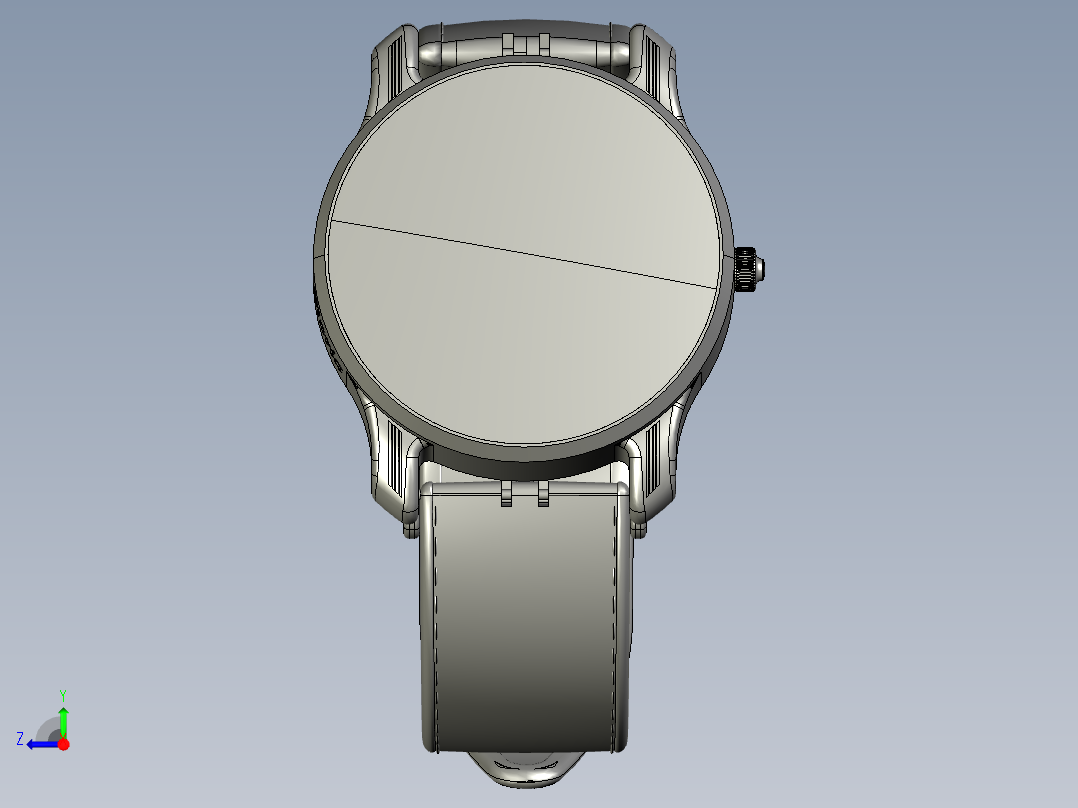 帆船手表右视图