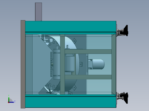 理瓶机设计左视缩略图