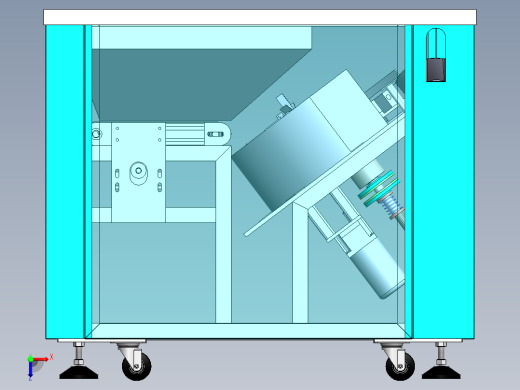 理瓶机设计俯视缩略图