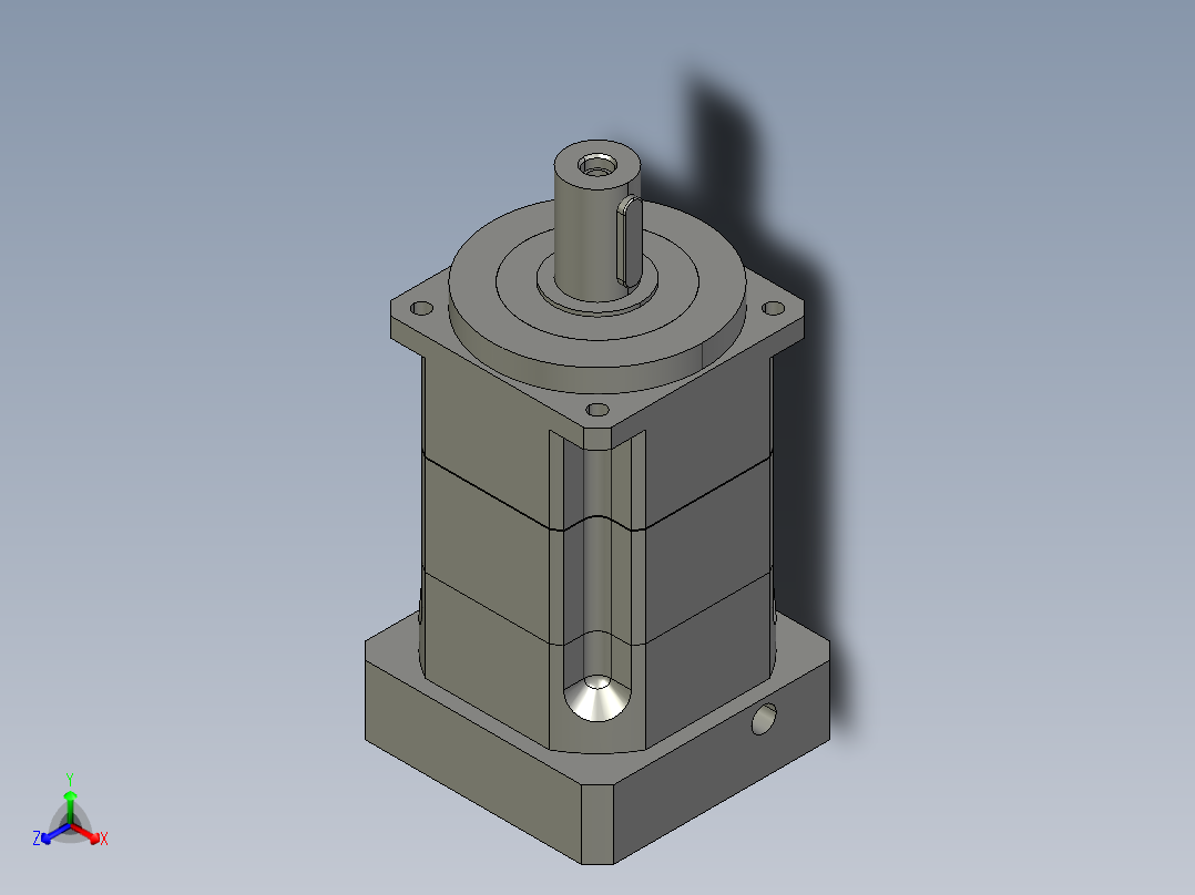 斜齿PGH115-L2 22-110-145-M8-130WZ-8B.STEP主视图