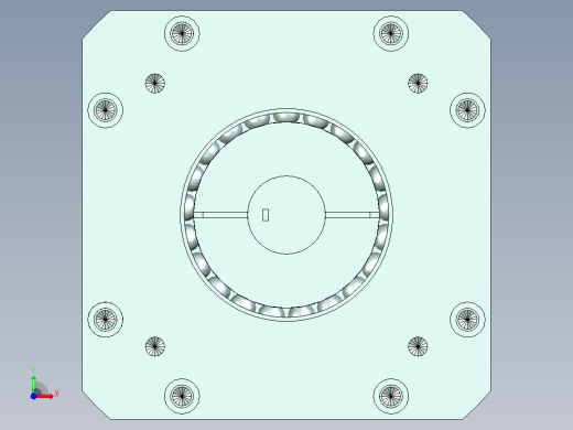 直齿PLX220-L1 42-114.3-200-M12.stp前视缩略图