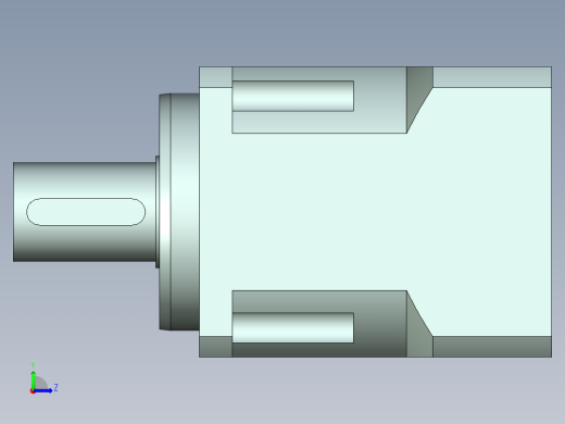 直齿PLX220-L1 42-114.3-200-M12.stp左视缩略图