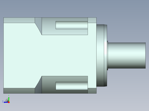 直齿PLX220-L1 42-114.3-200-M12.stp右视缩略图