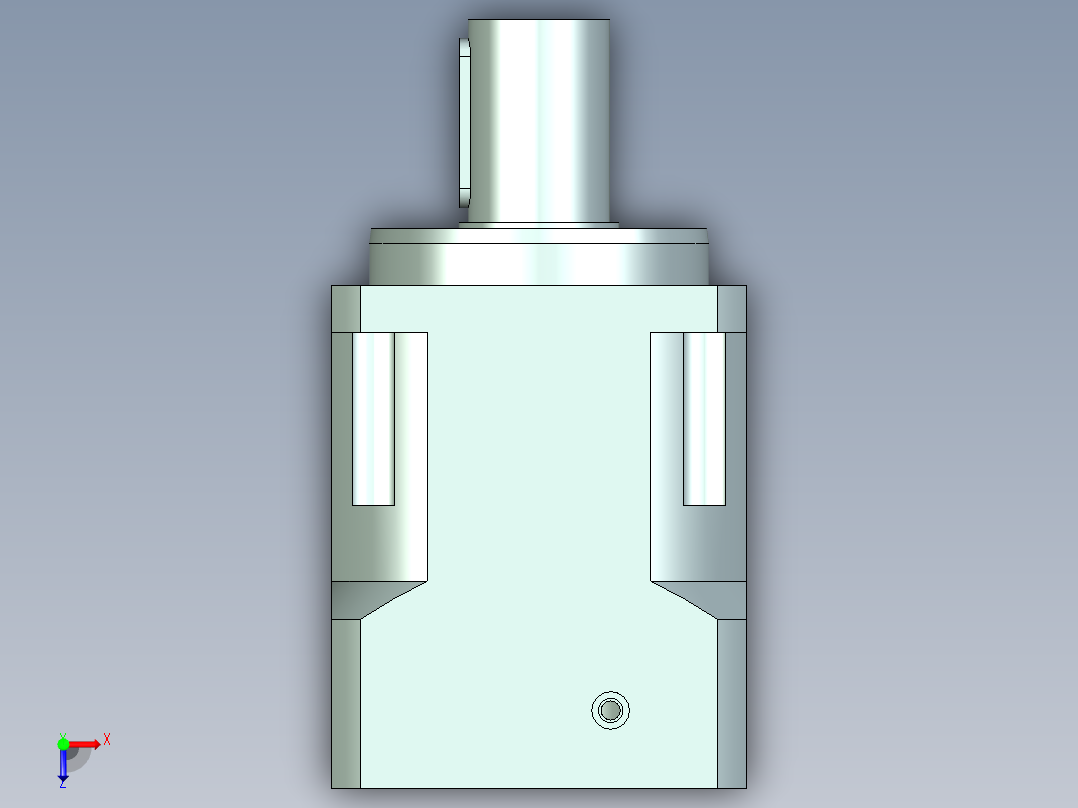 直齿PLX220-L1 42-114.3-200-M12.stp俯视图