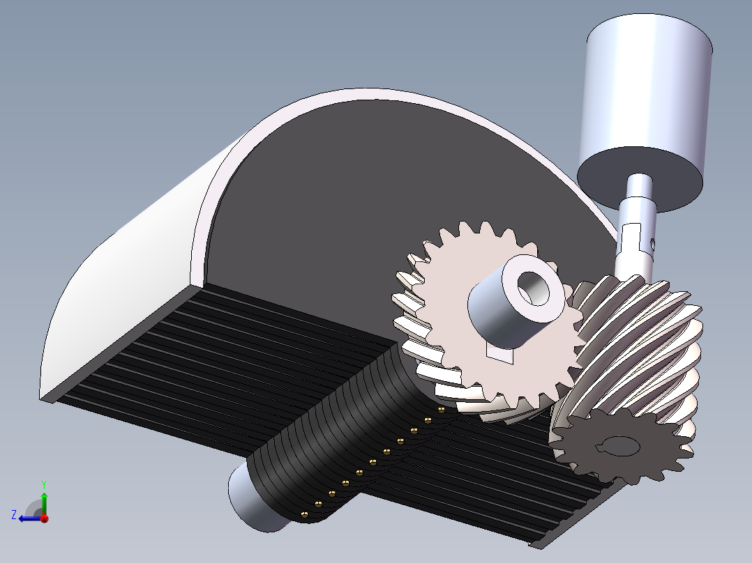 重力调节右视图
