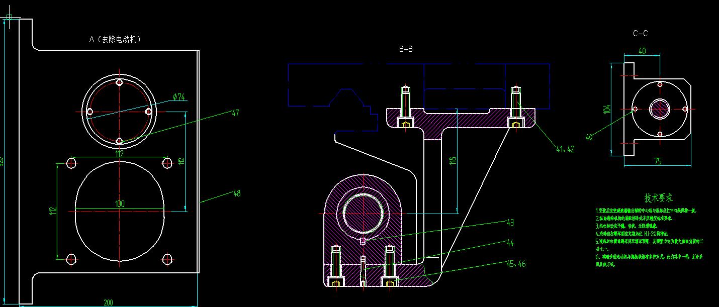 车床-C6140型数控机床纵向进给传动机构(不含论文)